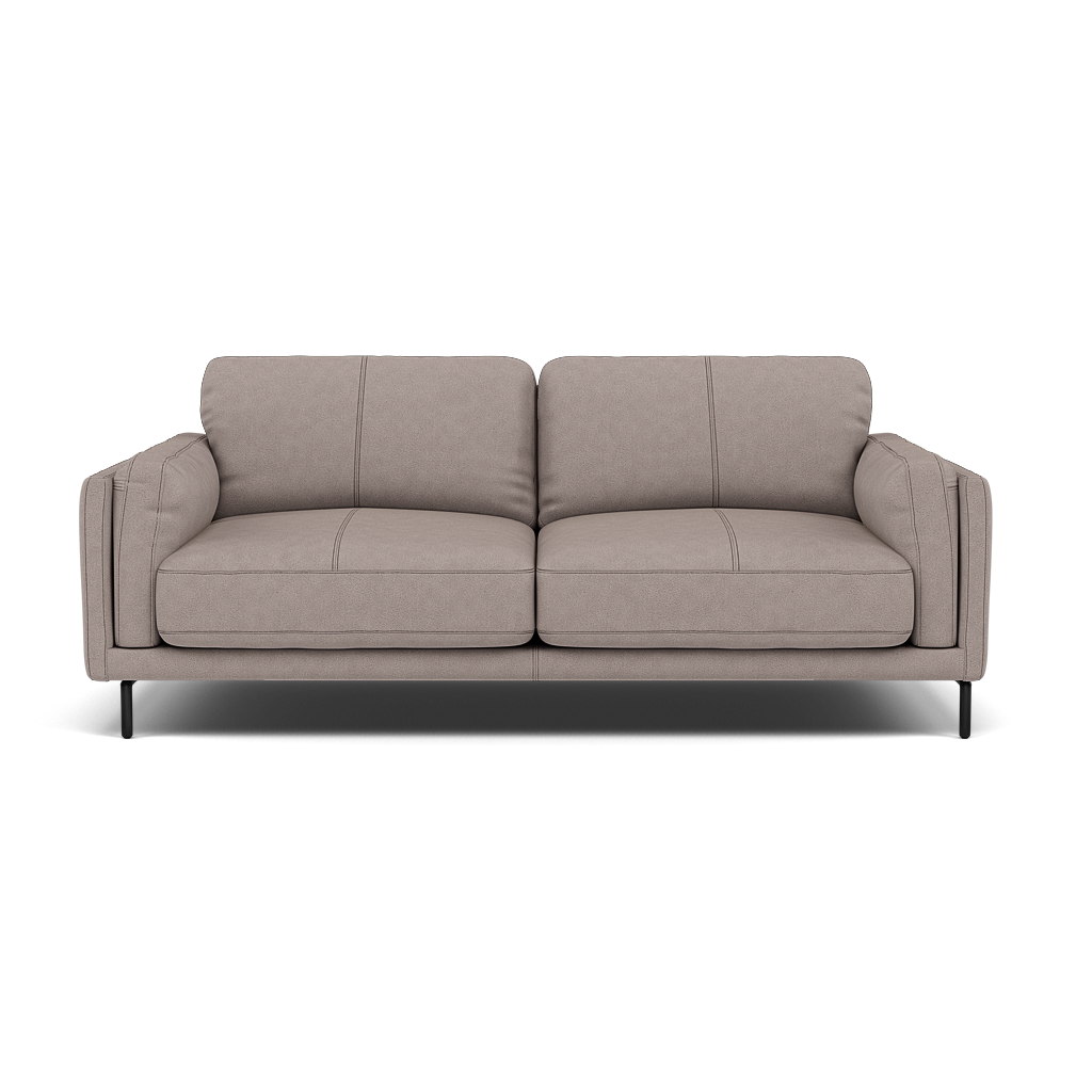 Morris Large 2 Seater Sofa - 2.25 Seater Compact Fabric 2 Seater Sofas Sterling Home 1 BFA-BLJ-22 DOVE GREY