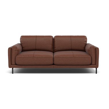 Morris Large 2 Seater Sofa - 2.25 Seater Compact Fabric 2 Seater Sofas Sterling Home 9 BFA-BLJ-05 HAZELNUT