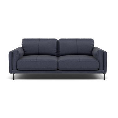 Morris Large 2 Seater Sofa - 2.25 Seater Compact Fabric 2 Seater Sofas Sterling Home 10 BFA-BLJ-08 PACIFIC BLUE