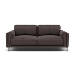 Morris Large 2 Seater Sofa - 2.25 Seater Compact Fabric 2 Seater Sofas Sterling Home 6 BFA-BLJ-088 CHARCOAL GREY