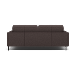 Morris Large 2 Seater Sofa - 2.25 Seater Compact Fabric — BFA-BLJ-088 CHARCOAL GREY, gallery image 2