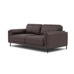 Morris Large 2 Seater Sofa - 2.25 Seater Compact Fabric — BFA-BLJ-088 CHARCOAL GREY, gallery image 3
