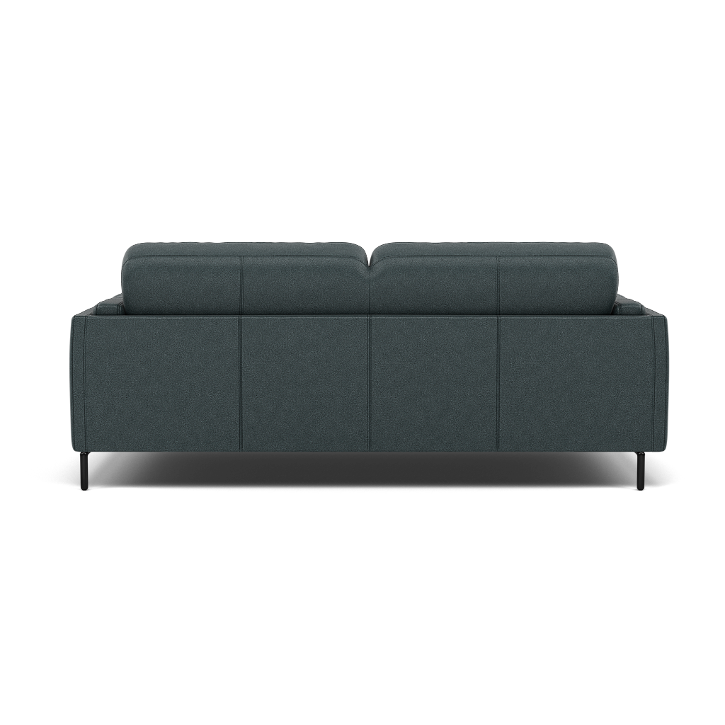 Morris Large 2 Seater Sofa - 2.25 Seater Compact Fabric — BFA-BLJ-2047 LAKE GREEN, gallery image 2