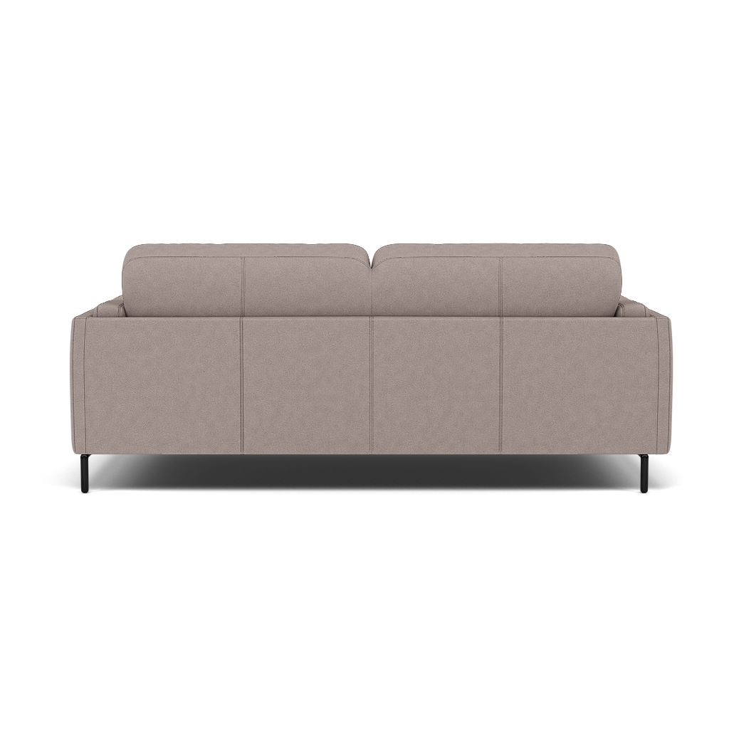 Morris Large 2 Seater Sofa - 2.25 Seater Compact Fabric — BFA-BLJ-22 DOVE GREY, gallery image 2
