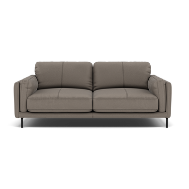 Morris Large 2 Seater Sofa - 2.25 Seater Compact Fabric 2 Seater Sofas Sterling Home 20 BFA-MAD-03 DARK GREY