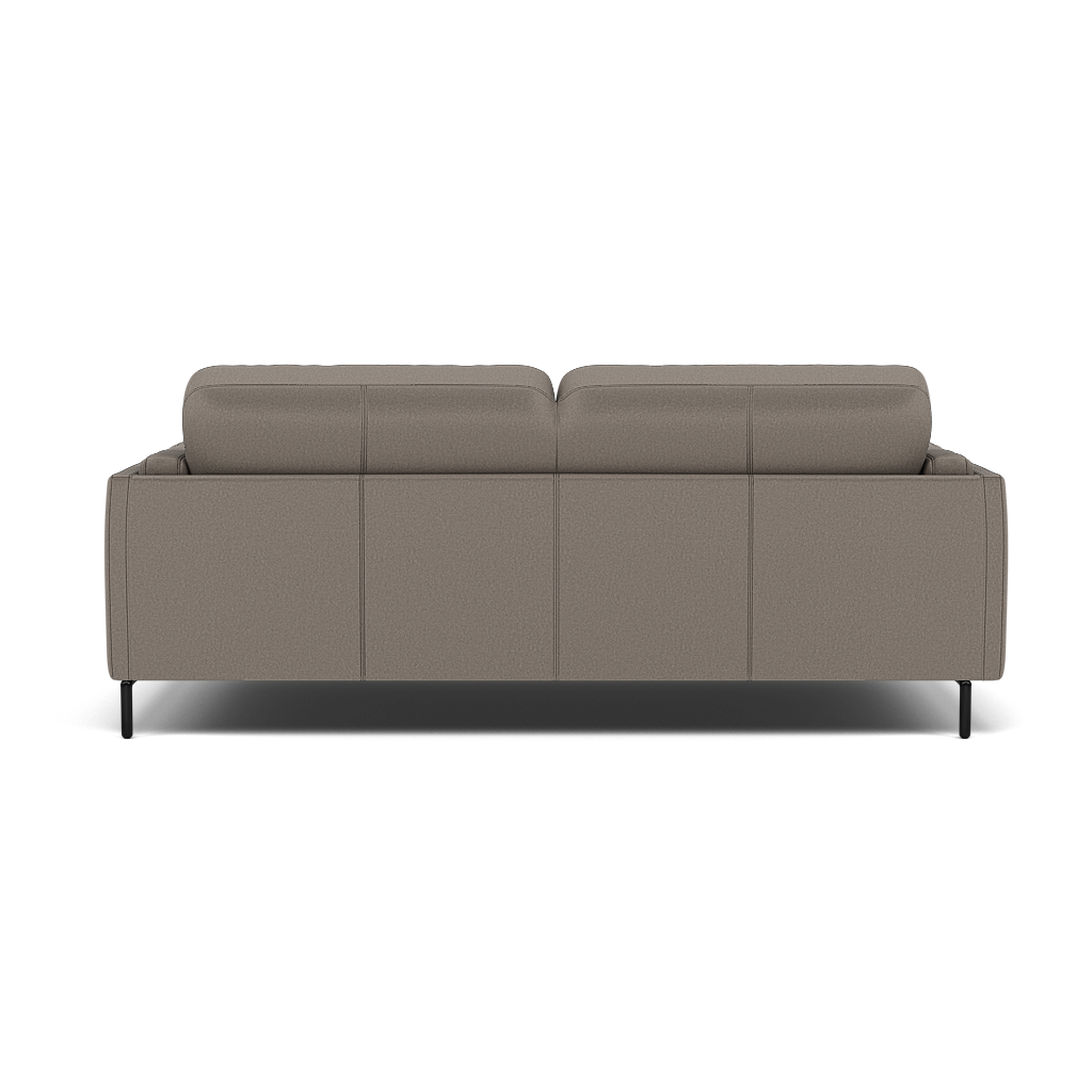 Morris Large 2 Seater Sofa - 2.25 Seater Compact Fabric — BFA-MAD-03 DARK GREY, gallery image 2