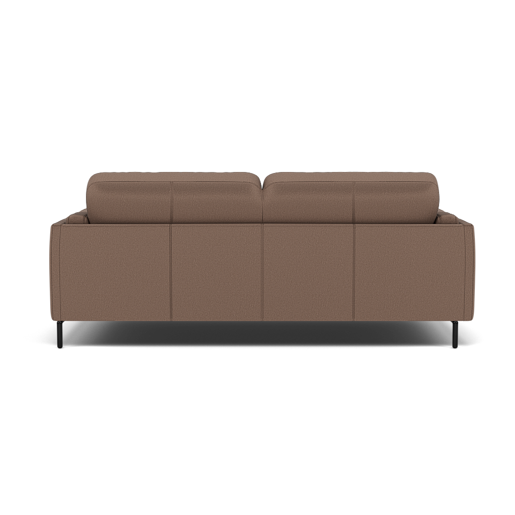 Morris Large 2 Seater Sofa - 2.25 Seater Compact Fabric — BFA-MAD-05 DARK TAUPE, gallery image 2