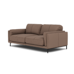 Morris Large 2 Seater Sofa - 2.25 Seater Compact Fabric — BFA-MAD-05 DARK TAUPE, gallery image 3