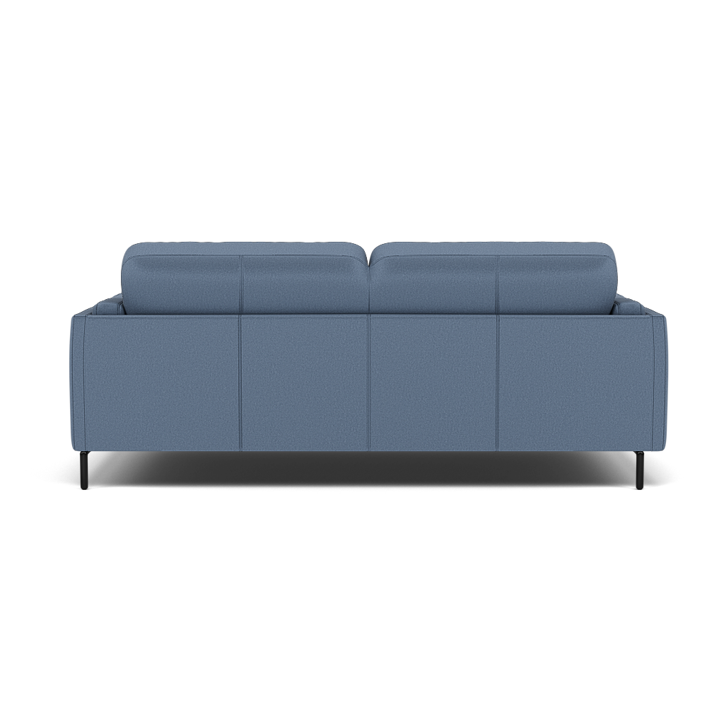 Morris Large 2 Seater Sofa - 2.25 Seater Compact Fabric — BFA-MAD-08 PACIFIC BLUE, gallery image 2
