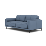 Morris Large 2 Seater Sofa - 2.25 Seater Compact Fabric — BFA-MAD-08 PACIFIC BLUE, gallery image 3