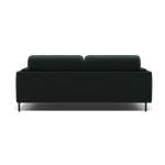 Morris Large 2 Seater Sofa - 2.25 Seater Compact Fabric — FAB-MEG-21  CHARCOAL GREY, gallery image 2