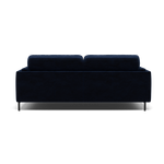 Morris Large 2 Seater Sofa - 2.25 Seater Compact Fabric — FAB-MEG-28  NAVY, gallery image 2