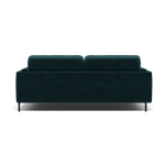Morris Large 2 Seater Sofa - 2.25 Seater Compact Fabric — FAB-MEG-36  LAKE GREEN, gallery image 2