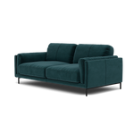Morris Large 2 Seater Sofa - 2.25 Seater Compact Fabric — FAB-MEG-36  LAKE GREEN, gallery image 3