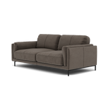 Morris Large 2 Seater Sofa - 2.25 Seater Compact Fabric — FAB-MEG-51  DK TAUPE, gallery image 3