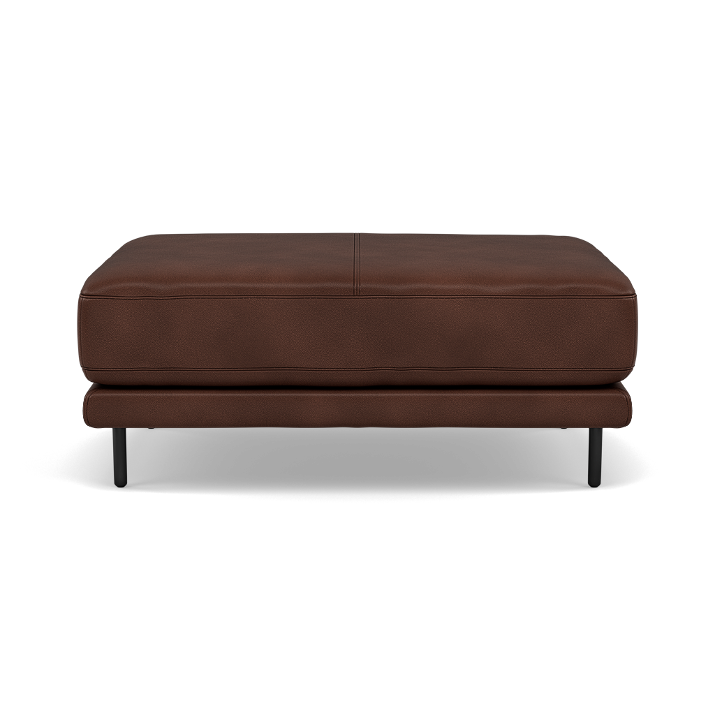 Morris Large Footstool - Rectangular footstool A Cat 20 Footstools Sterling Home 5 TO-195E HAZELNUT