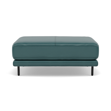 Morris Large Footstool - Rectangular footstool A Cat 20 Footstools Sterling Home 3 BV-301E LAKE GREEN