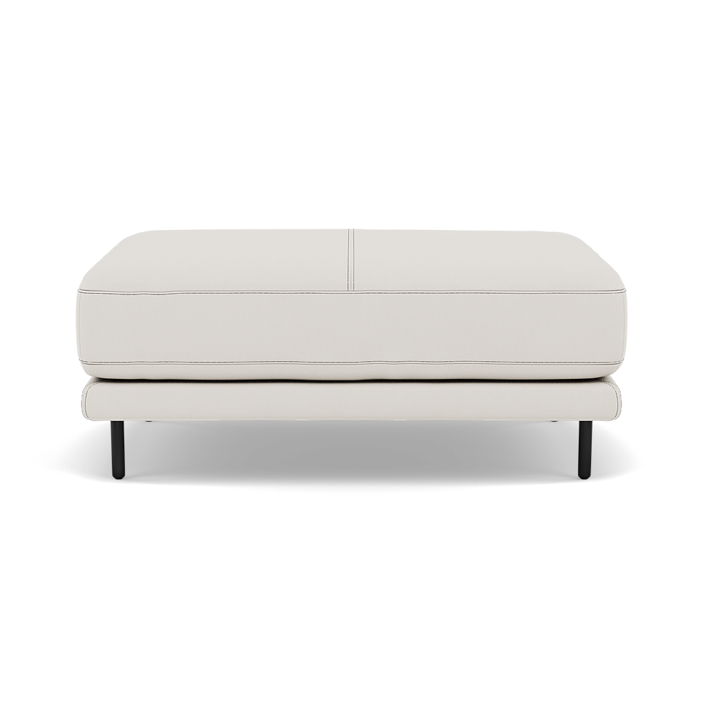 Morris Large Footstool - Rectangular footstool A Cat 25 Footstools Sterling Home 1 NC-744D STAR WHITE