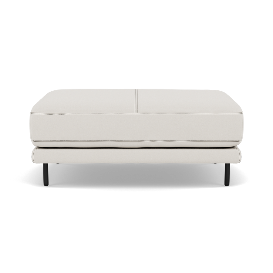 Morris Large Footstool - Rectangular footstool A Cat 25 Footstools Sterling Home 1 NC-744D STAR WHITE