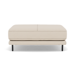 Morris Large Footstool - Rectangular footstool A Cat 25 Footstools Sterling Home 3 NC-156E FROST