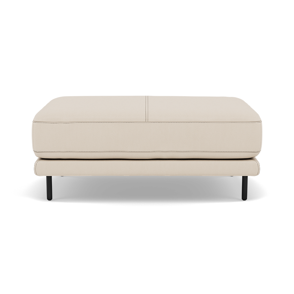 Morris Large Footstool - Rectangular footstool A Cat 25 Footstools Sterling Home 3 NC-156E FROST