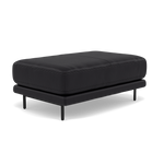 Morris Large Footstool - Rectangular footstool A Cat 25 — NC-023C BLACK, gallery image 3