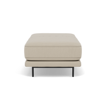Morris Large Footstool - Rectangular footstool A Cat 25 — NC-041E SILVER GREY, gallery image 2