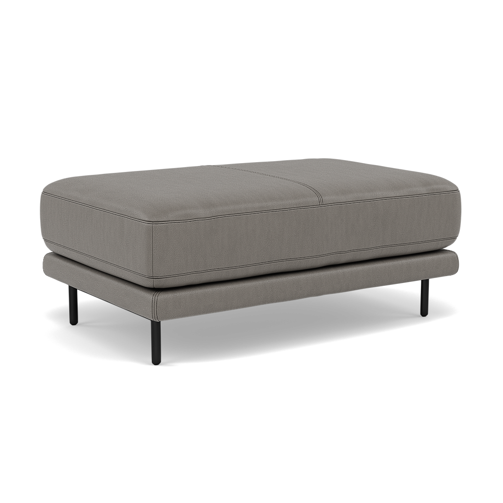 Morris Large Footstool - Rectangular footstool A Cat 25 — NC-042E ELEPHANT, gallery image 1