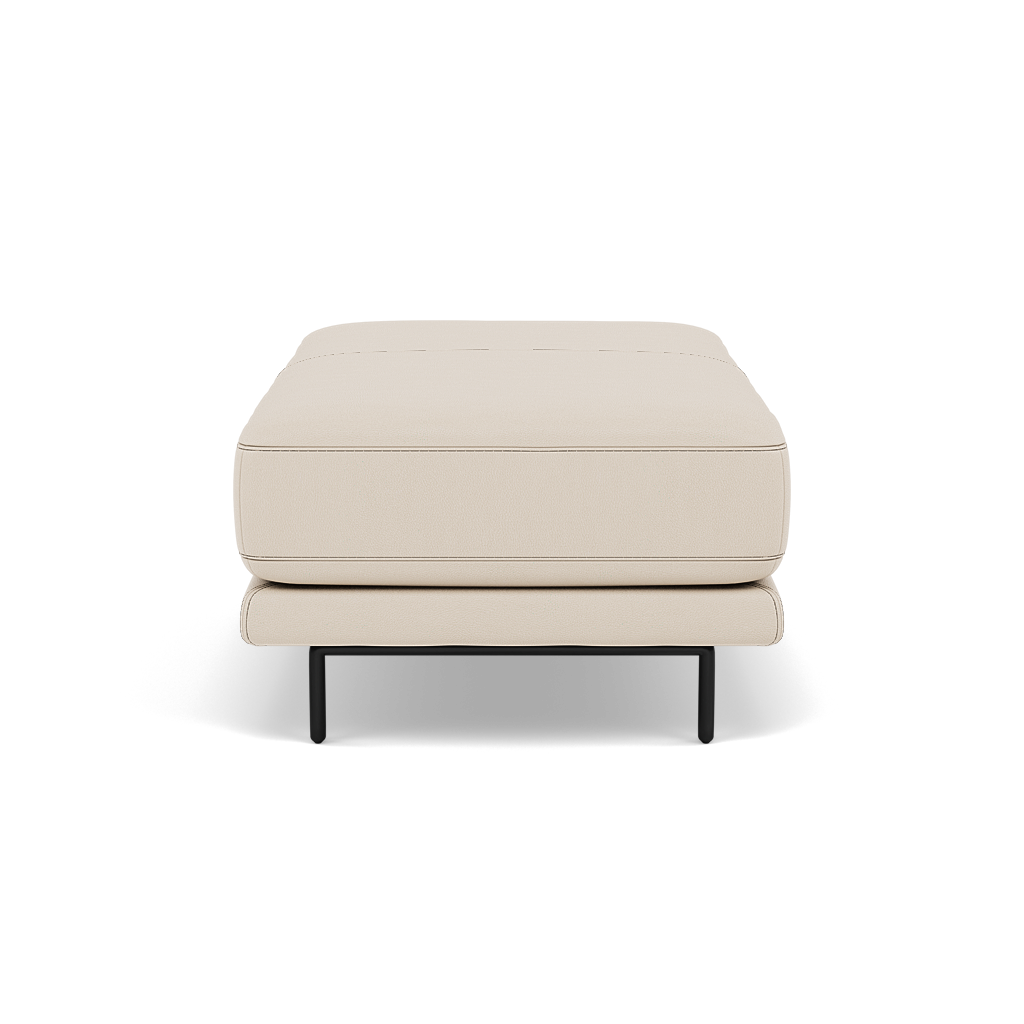 Morris Large Footstool - Rectangular footstool A Cat 25 — NC-156E FROST, gallery image 2