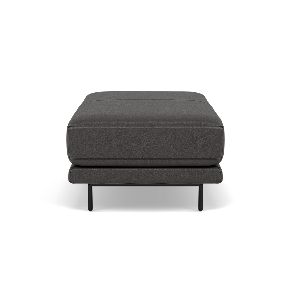 Morris Large Footstool - Rectangular footstool A Cat 25 — NC-180E SLATE GREY, gallery image 2
