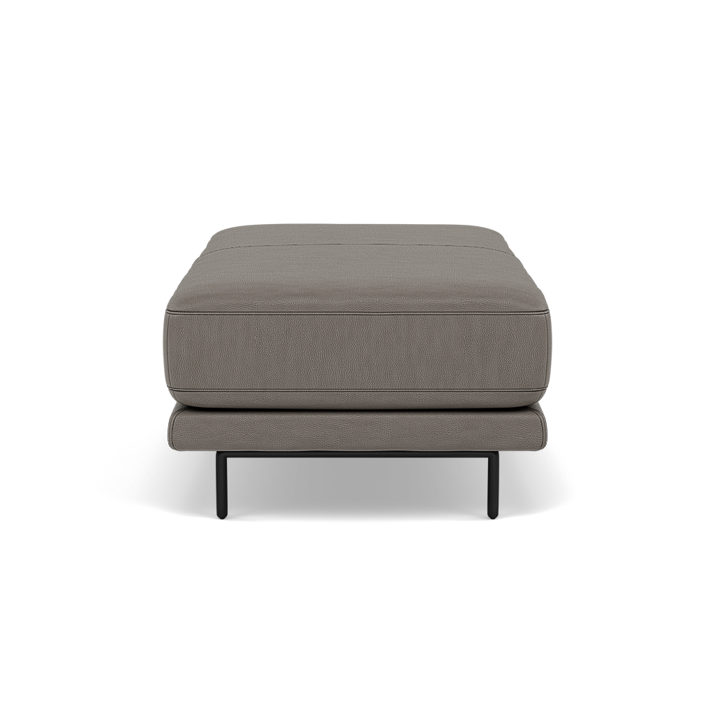 Morris Large Footstool - Rectangular footstool A Cat 25 — NC-232E  GRANITE, gallery image 2