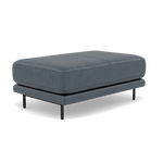Morris Large Footstool - Rectangular footstool A Cat 25 — NC-313E OCEAN BLUE, gallery image 3