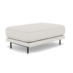 Morris Large Footstool - Rectangular footstool A Cat 25 — NC-744D STAR WHITE, gallery image 3