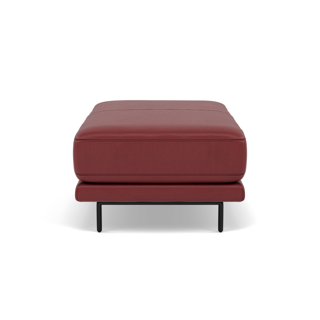 Morris Large Footstool - Rectangular footstool A Cat 25 — NC-854C RUSTIC RED, gallery image 2