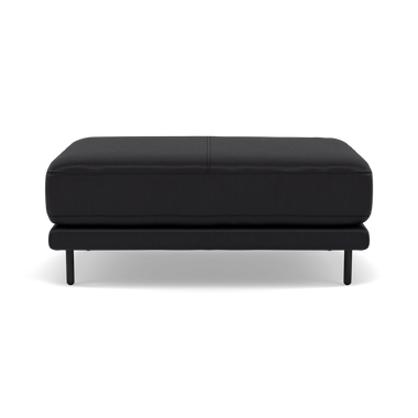 Morris Large Footstool - Rectangular footstool A Cat 25 Footstools Sterling Home 12 NC-023C BLACK