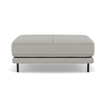 Morris Large Footstool - Rectangular footstool A Cat 25 Footstools Sterling Home 5 NC-251E GREY