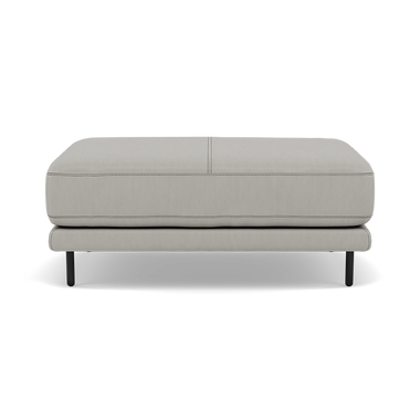 Morris Large Footstool - Rectangular footstool A Cat 25 Footstools Sterling Home 5 NC-251E GREY