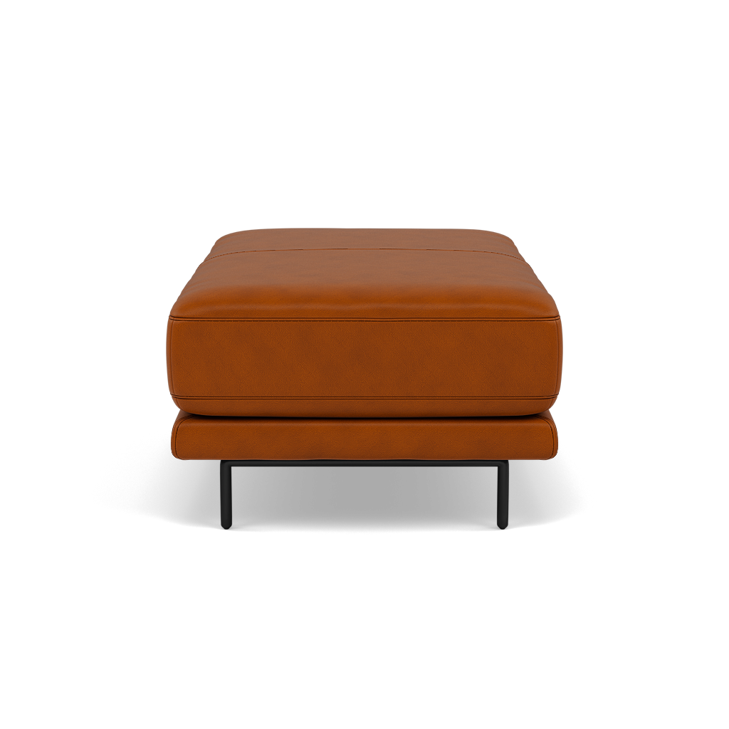 Morris Large Footstool - Rectangular footstool A Cat 30F — SK-077D TAN, gallery image 2