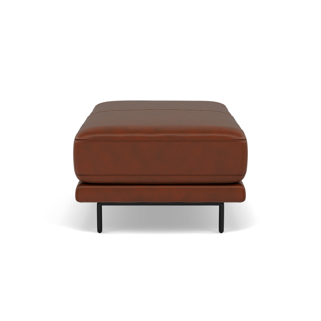 Morris Large Footstool - Rectangular footstool A Cat 30F — SK-297E CUMIN, gallery image 2