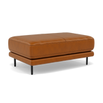 Morris Large Footstool - Rectangular footstool A Cat 30F — SK-598D CARAMEL, gallery image 1