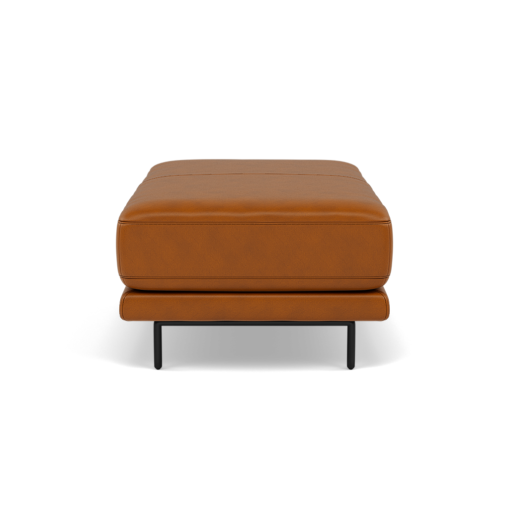 Morris Large Footstool - Rectangular footstool A Cat 30F — SK-598D CARAMEL, gallery image 2