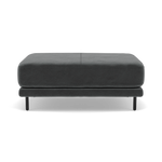 Morris Large Footstool - Rectangular footstool A Fabric Footstools Sterling Home 14 FAB-MEG-20 PEWTER