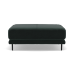Morris Large Footstool - Rectangular footstool A Fabric Footstools Sterling Home 12 FAB-MEG-21 CHARCOAL GREY