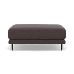 Morris Large Footstool - Rectangular footstool A Fabric Footstools Sterling Home 4 BFA-BLJ-088 CHARCOAL GREY
