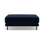 Morris Large Footstool - Rectangular footstool A Fabric Footstools Sterling Home 15 FAB-MEG-28 NAVY