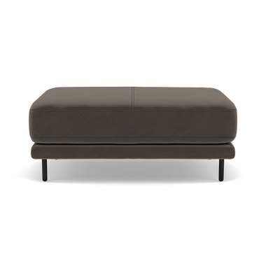 Morris Large Footstool - Rectangular footstool A Fabric Footstools Sterling Home 13 FAB-MEG-51 DK TAUPE
