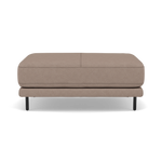 Morris Large Footstool - Rectangular footstool A Fabric Footstools Sterling Home 3 BFA-BLJ-946 SILVER GREY