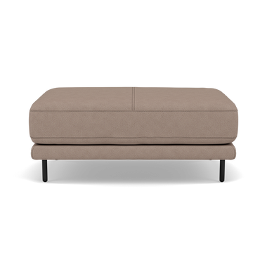 Morris Large Footstool - Rectangular footstool A Fabric Footstools Sterling Home 3 BFA-BLJ-946 SILVER GREY