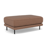 Morris Large Footstool - Rectangular footstool A Fabric — BFA-BLJ-04 TOBACCO, gallery image 1