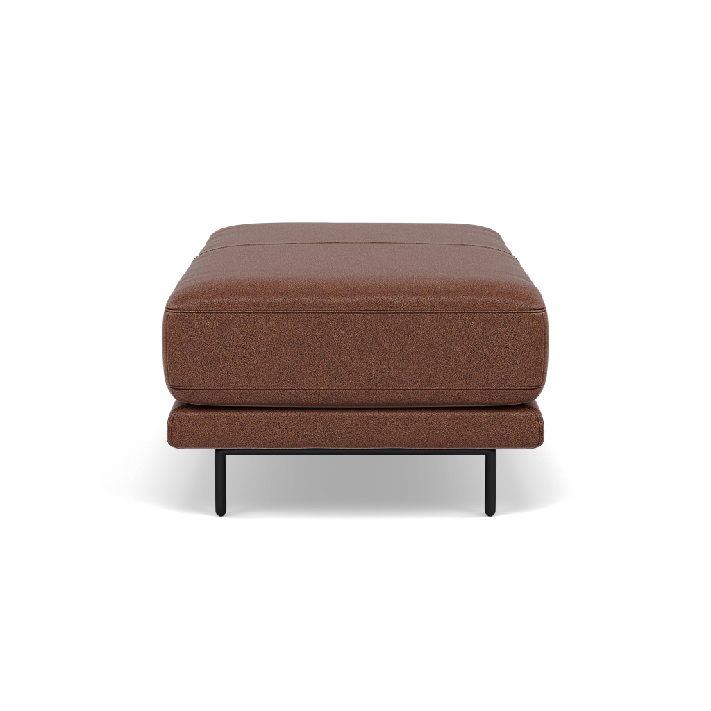Morris Large Footstool - Rectangular footstool A Fabric — BFA-BLJ-05 HAZELNUT, gallery image 2